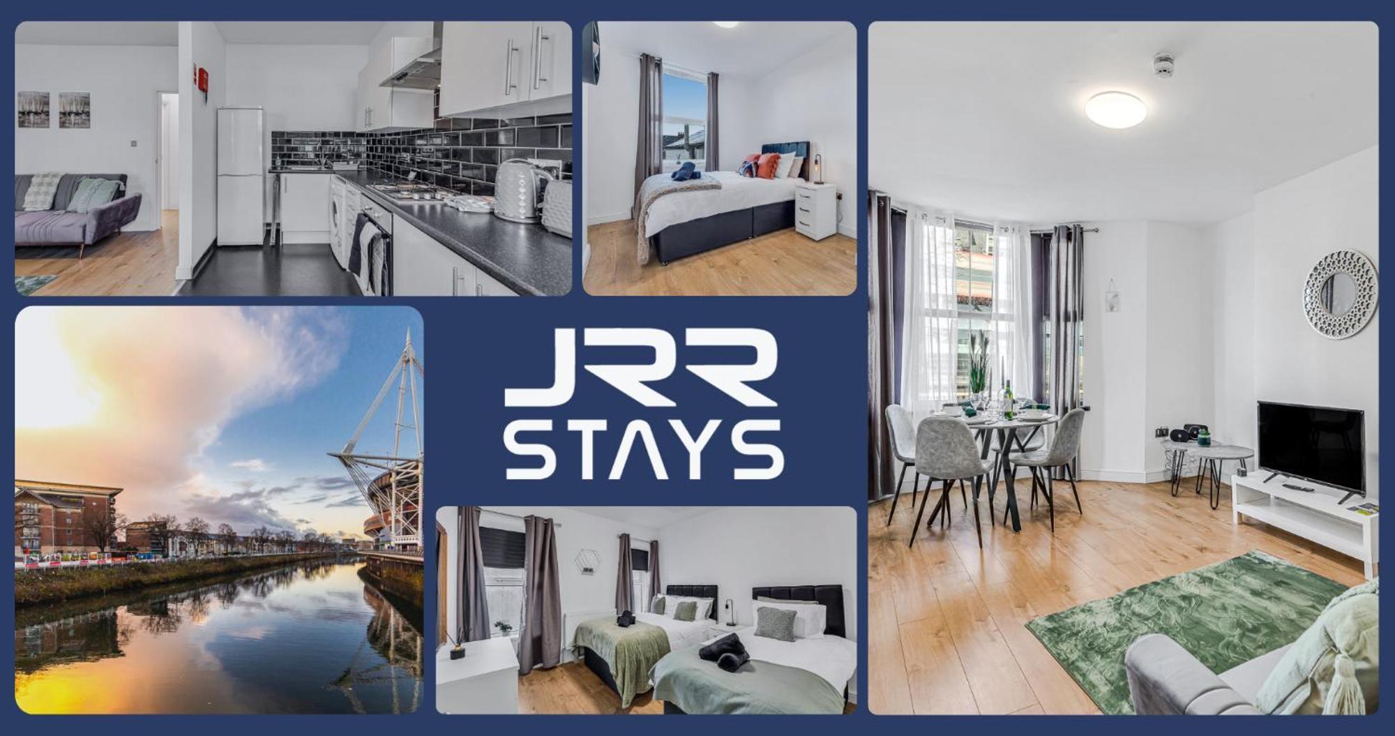 Cardiff Stylish 2 Bedroom Sleeps 6 Wi-Fi - Jrr Stays Esterno foto